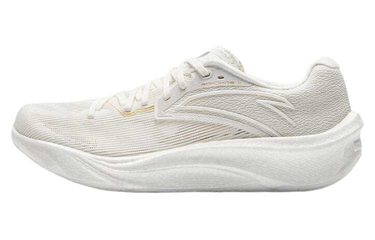Anta Asphalt Road Dominator 2.0 Cushioning Slip Resistant Low top Running Shoes Women's White