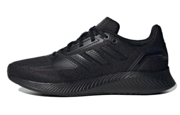 Adidas Adidas Originals Runfalcon 2.0 Mesh Cushioning Slip Resistant Abrasion Resistant Low top Running Shoes Women's Black