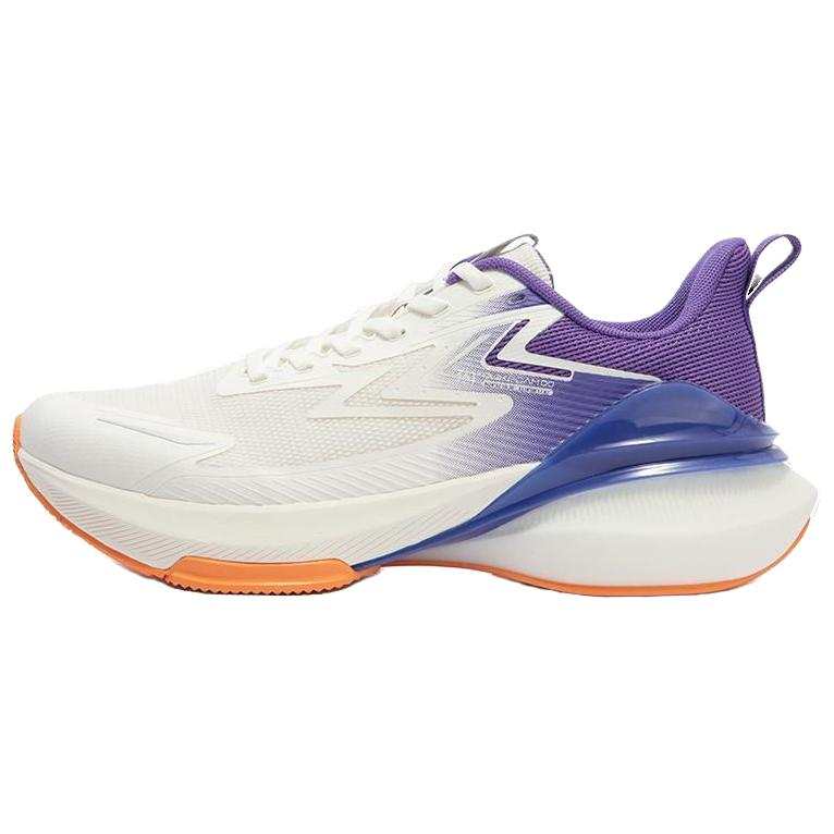 361° Comfortable And Breathable Abrasion Resistant Abrasion Resistant Low top Running Shoes Men's White Purple