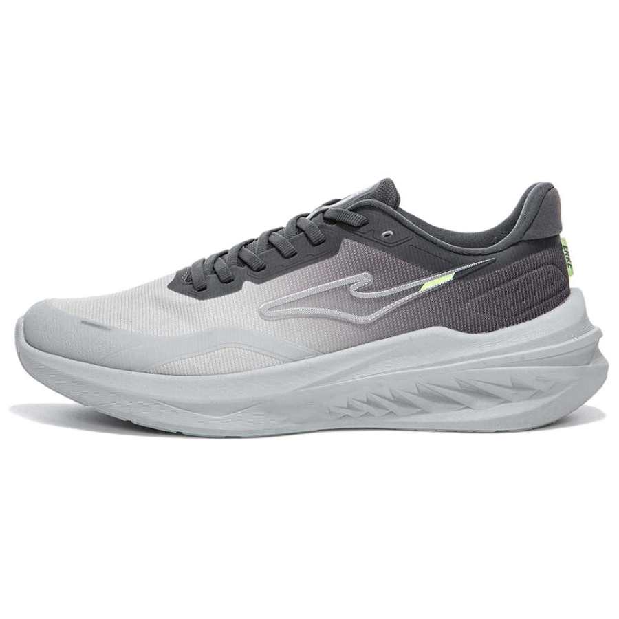 Erke Slip Resistant Abrasion Resistant Low top Casual Running Shoes Men's Gray