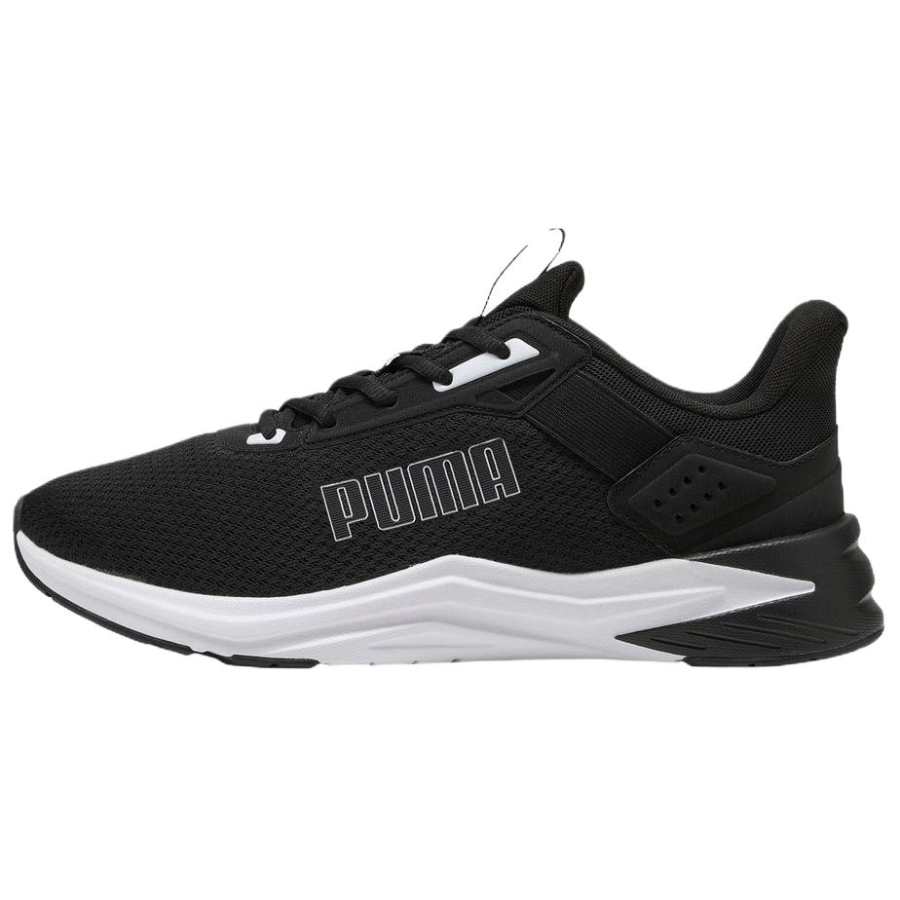 PUMA FTR Wave Abrasion Resistant, Breathable, Lightweight Low top Casual Running Shoes Men's Black