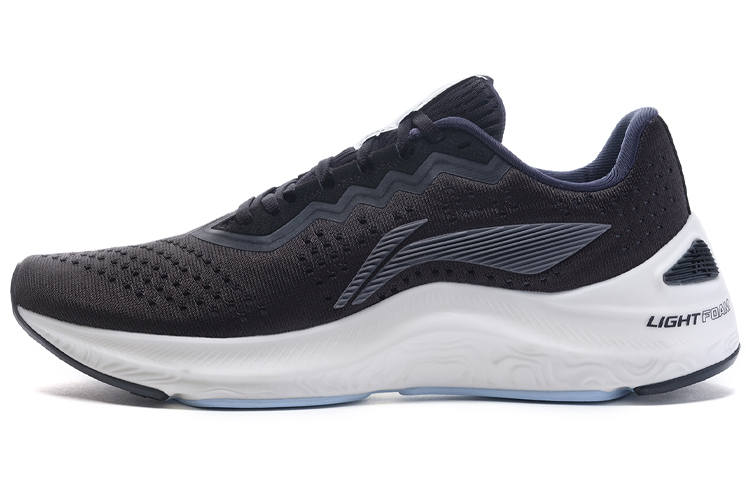 Li-Ning Li Ning Arashi Racing Lightweight Rebound Low top Running Shoes Men's Black