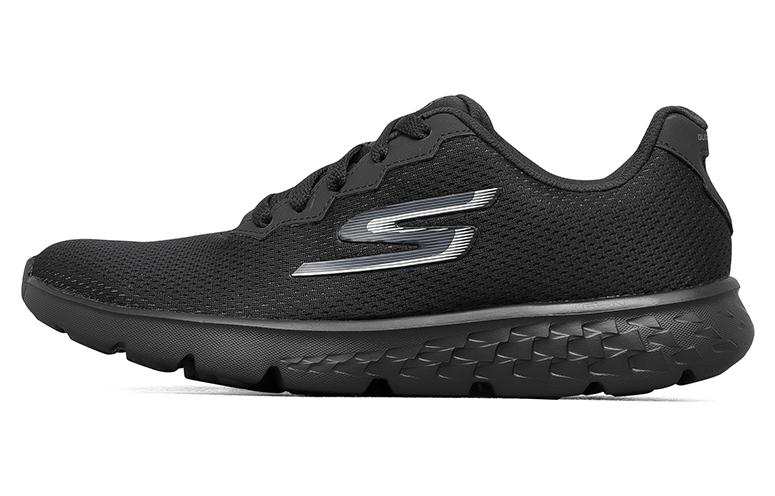 Skechers Go Run 400 Comfortable And Breathable Fabric Low top Casual Running Shoes Women's Black