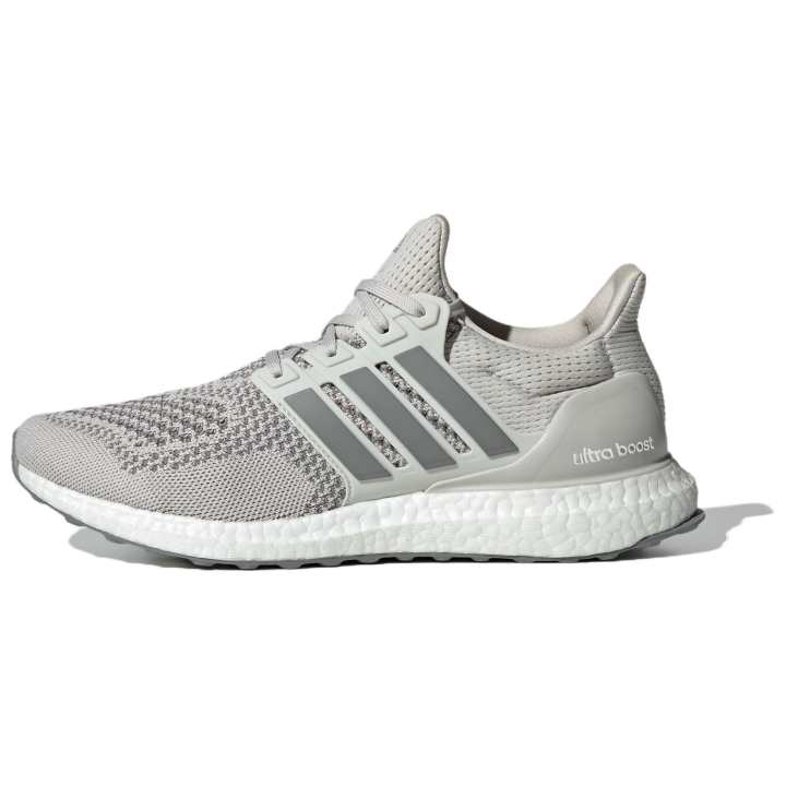 Adidas Adidas Ultraboost 1.0 Breathable Coverage Low top Running Shoes Men's Gray