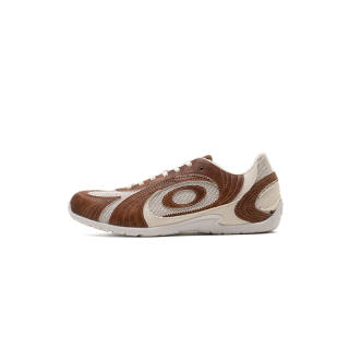 OLD ORDER Breathable Abrasion Resistant Slip Resistant Low top Casual Shoes Women's Cigar Brown