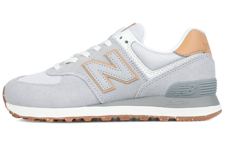 New Balance New Balance NB 574 Vintage Abrasion Resistant Running Shoes Unisex Gray