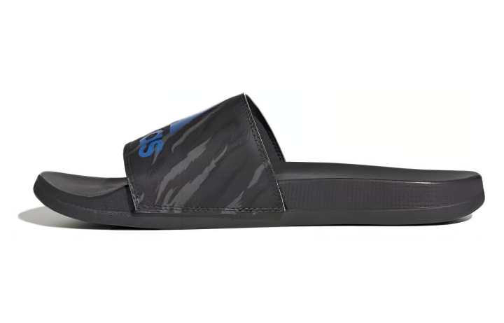 Adidas Adidas Adilette Comfort Slide 'Carbon Blue Rush Camo'