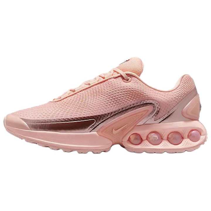 Nike Nike Air Max Dn Soft And Comfortable Fabric Support Rebound Low top Running Shoes Women's Light Red