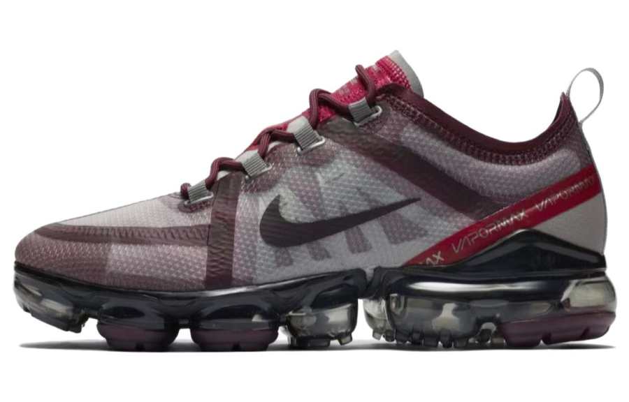 Nike Nike VaporMax 2019 Abrasion Resistant Abrasion Resistant Low top Running Shoes Women's Purple Gray