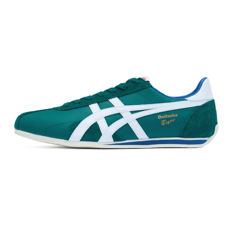Onitsuka Tiger Runspark Abrasion Resistant Low top Casual Shoes Unisex Green