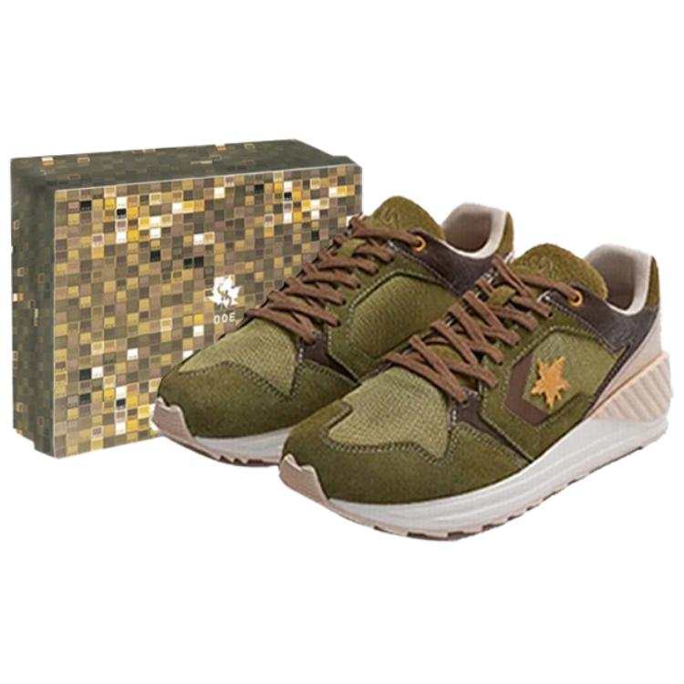 Converse DOE x Converse WAVE TRAINER Low top Casual Running Shoes Unisex Green