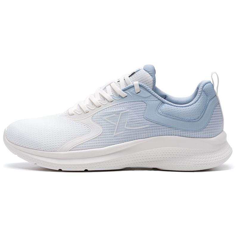XTEP Comfortable Cushioning Slip Resistant Low top Casual Running Shoes Men's White Blue