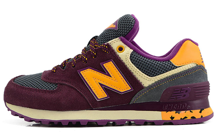 New Balance New Balance 574 Series 'Purple Yellow' Women's