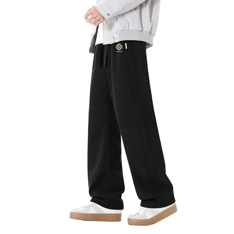 Tonlion Casual Pants Unisex Thickened And Fleece Lined Scimitar Pants
