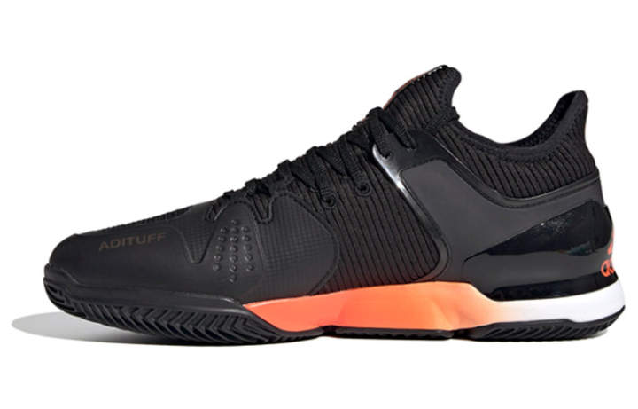 Adidas Adidas Ubersonic 2 Clay Court 'Black White Orange'
