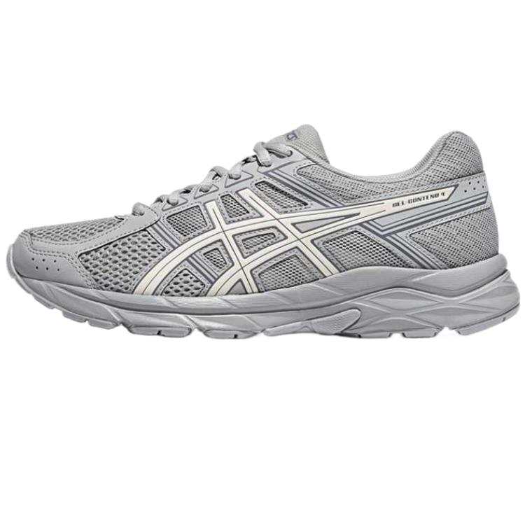ASICS Gel Contend 4 Low top Physical Fitness Test & Exam Running Shoes Women's Gray
