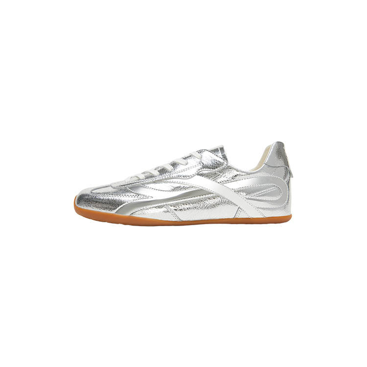 SMILEREPUBLIC FOUETTE SILVER BOWKNOT SIDE MARKINGS Low top Casual Shoes Women's