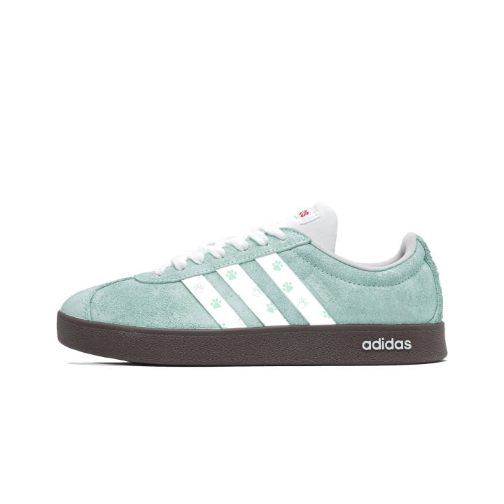 Adidas Adidas VL COURT 2.0 Low top German Army Trainers Unisex Light Grass Green