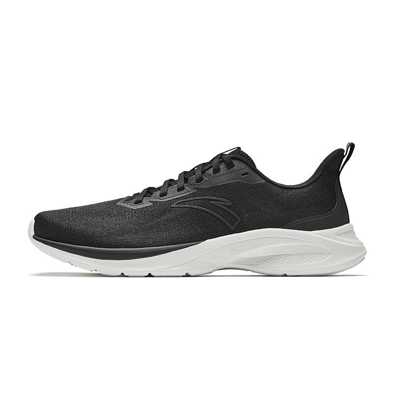 Anta Low top Casual Running Shoes Men's Black White