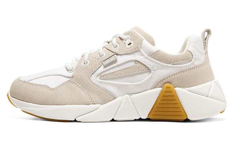 Skechers MARK NASON Los Angeles Low top Running Shoes Women's White Yellow