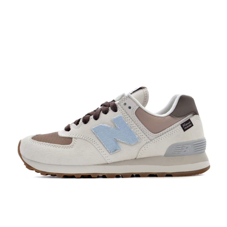 New Balance New Balance NB 574 Textile, Leather Abrasion Resistant Lightweight Wear resistant And Lightweight Low top Running Shoes
