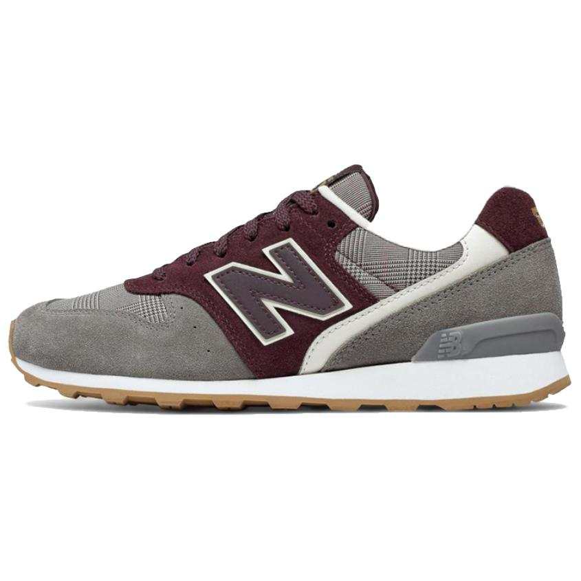 New Balance New Balance NB 696 Fabric Low top Running Shoes Women's Gray Red Multicolor