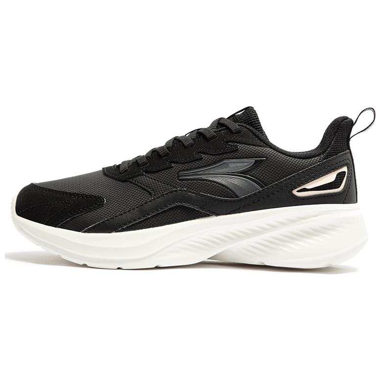 361° Slip Resistant Abrasion Resistant Low top Running Shoes Women's Black White