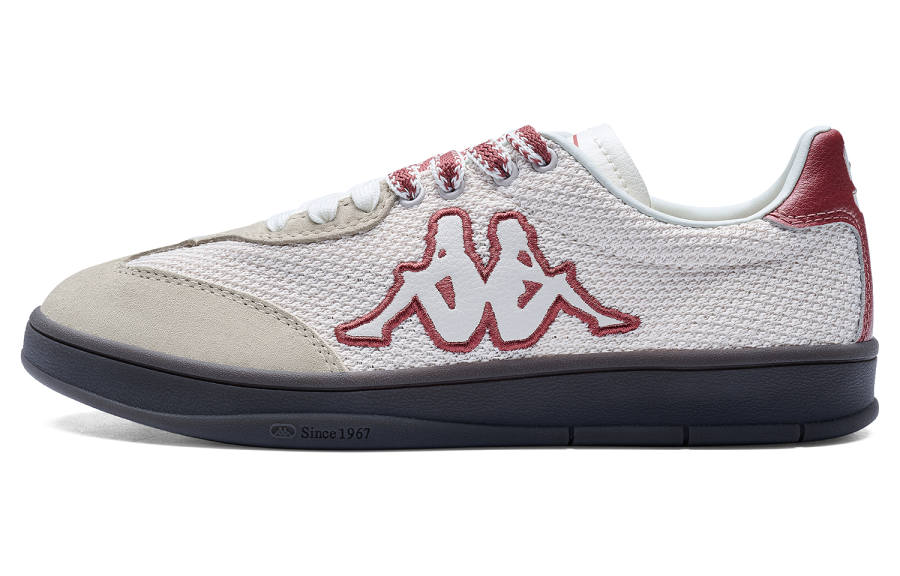 Kappa Tifo Slip Resistant Abrasion Resistant Low top Skateboard Shoes Women's Beige Umber Brown