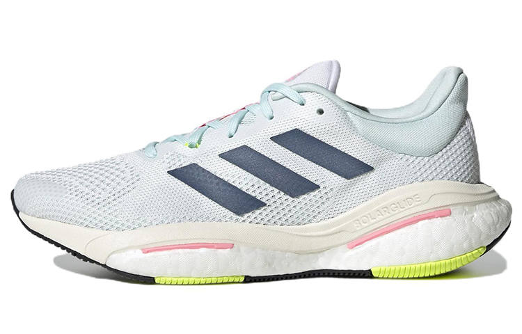 Adidas Adidas Solarglide 5 'Cloud White Wonder Steel F22 Beam Pink F22' Women's