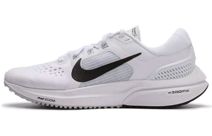 Nike Nike Air Zoom Vomero 15 Mesh, Textile, Synthetic Leather Cushioning Slip Resistant Abrasion Resistant Low top Marathon