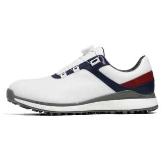 PGM Microfiber Leather Slip Resistant Abrasion Resistant Low top Golf Shoes Men's White