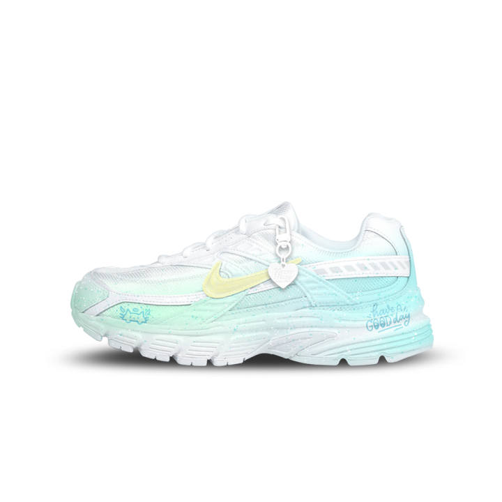 Nike Nike Initiator Slip Resistant Abrasion Resistant Low top Running Shoes Unisex Blue Green