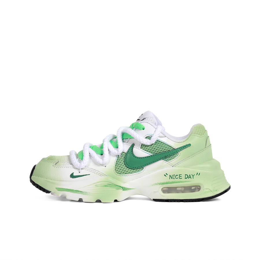 Nike Nike Air Max Fusion Low top Casual Running Shoes Women's Green