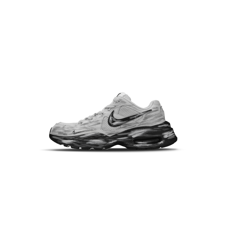 Nike Nike Air Max Fusion Slip Resistant, Abrasion Resistant, Breathable Low top Running Shoes Women's Black Gray