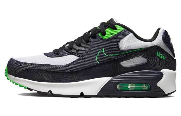 Nike Nike Air Max 90 Leather Se 'Black Scream Green' Gs