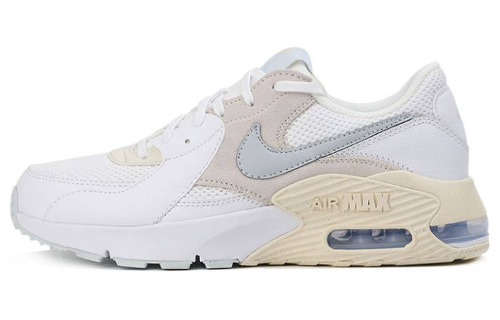 Nike Nike Air Max Excee Cushioning Low top Air Cushion Running Shoes Women's White Gray Patchwork