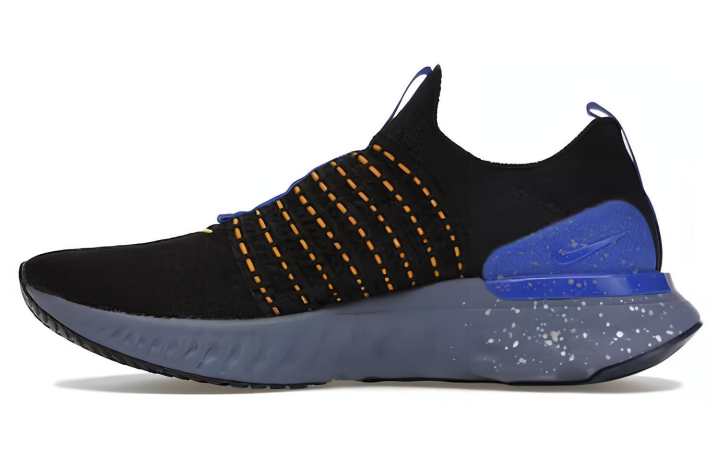 Nike Nike React Phantom Run Flyknit 2 Black Hyper Royal