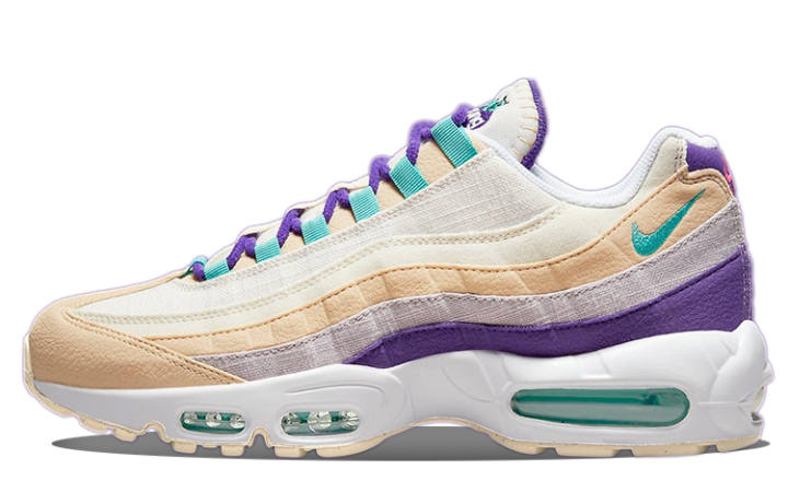 Nike Nike Air Max 95 Air Sprung Sail Purple Teal