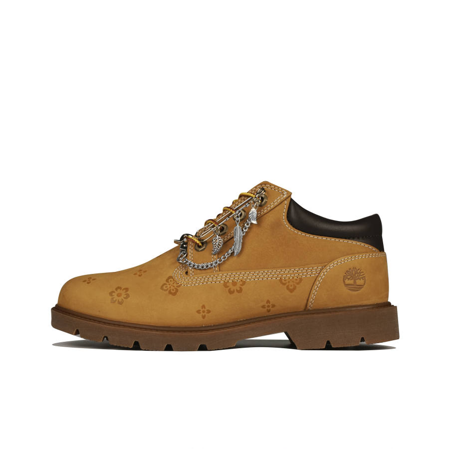 Timberland Cow Leather Ankle Length Outdoor Boots Men's Wheat