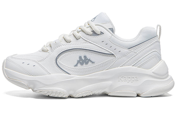 Kappa Slip Resistant Abrasion Resistant Slip Resistant Abrasion Resistant Low top Casual Running Shoes Unisex White