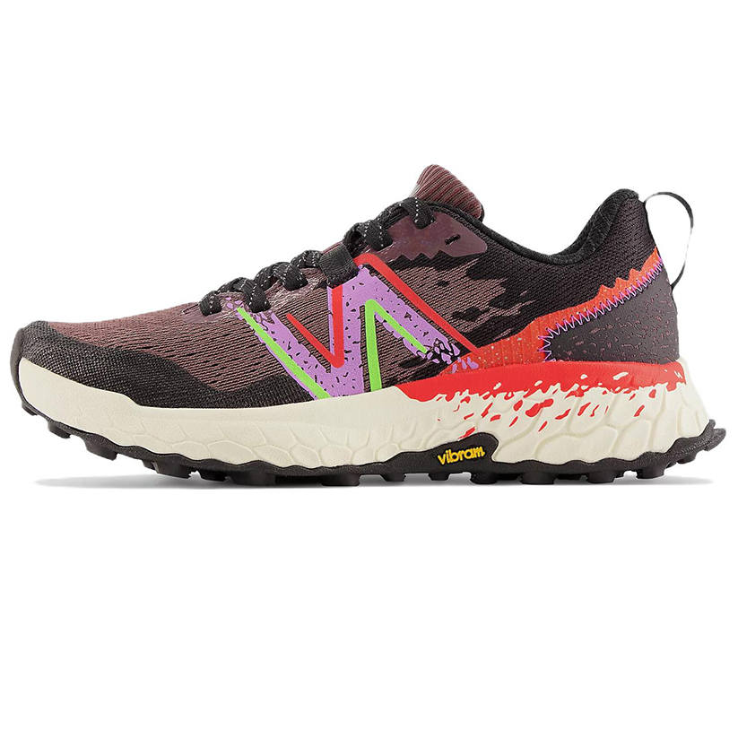 New Balance New Balance Comfortable Textile, Leather Low top Running Shoes Women's Red Purple Brown