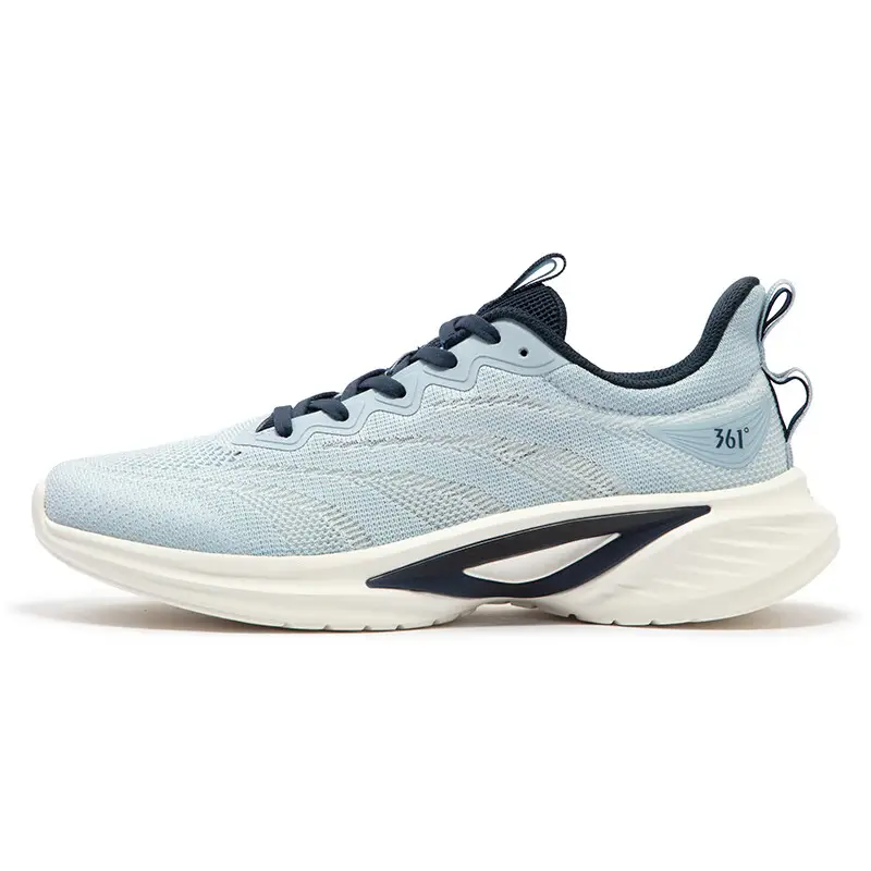 361° Cushioning Breathable Rebound Cushioning Breathable Rebound Low top Casual Running Shoes Men's Blue