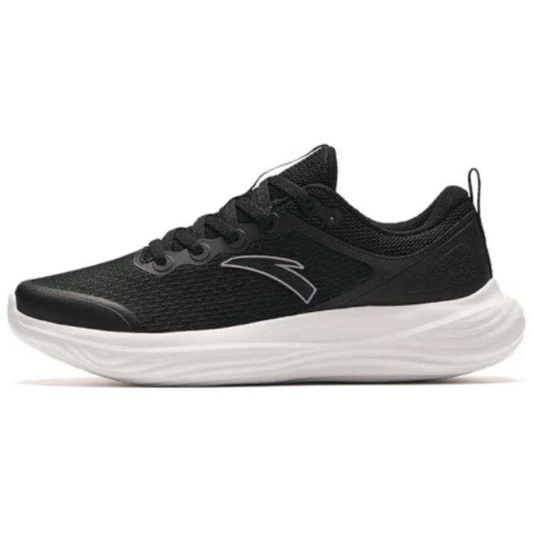 Anta Comfortable Abrasion Resistant Low top Running Shoes Women's Black