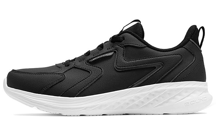 361° Cushioning, Wear Resistant Low top Running Shoes Men's Black White