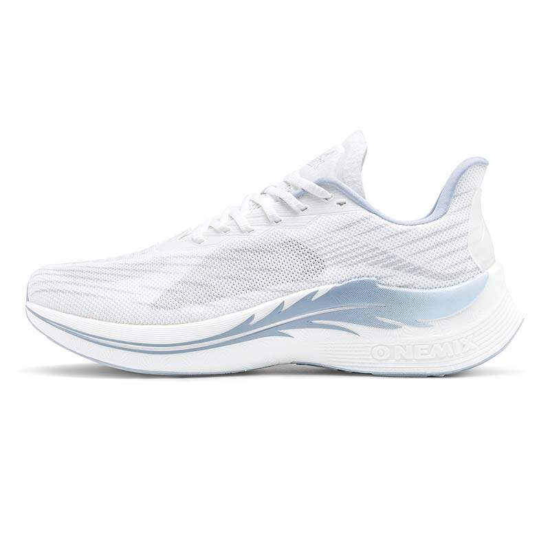 ONEMIX ONEMIX Breezy Running Shoes Unisex Silver Wing White