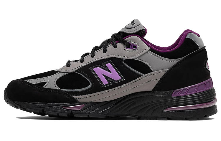 New Balance 991 Stray Rats x Wmns New Balance Made In England 'Black Purple' Women's