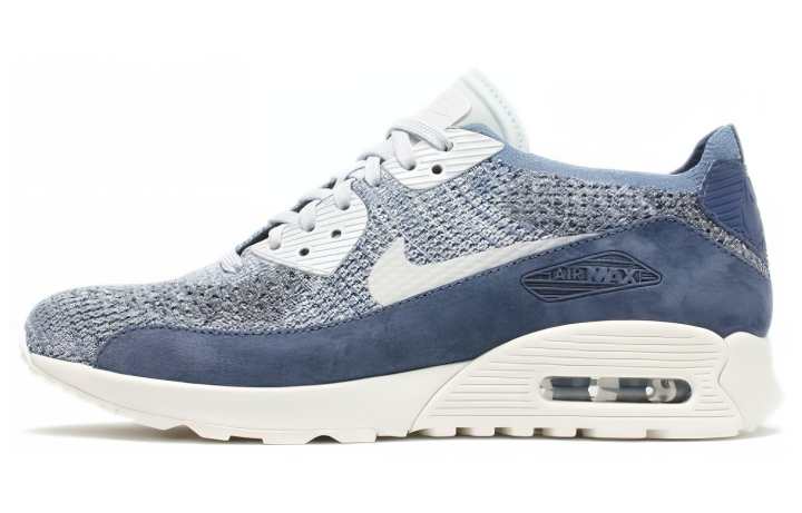 Nike Nike Air Max 90 Ultra 20 Flyknit 'Grey White' Women's