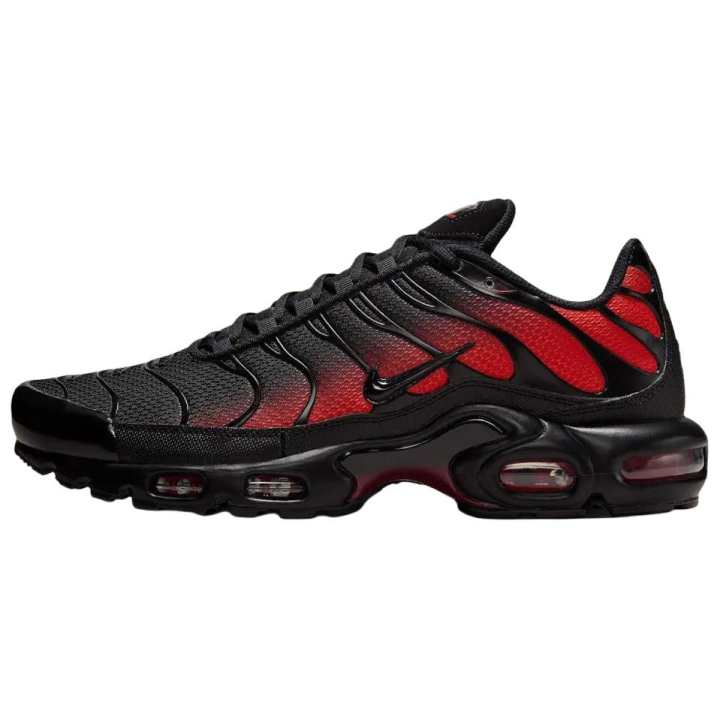 Nike Nike Air Max Plus Low top Casual Running Shoes Men's Black Red