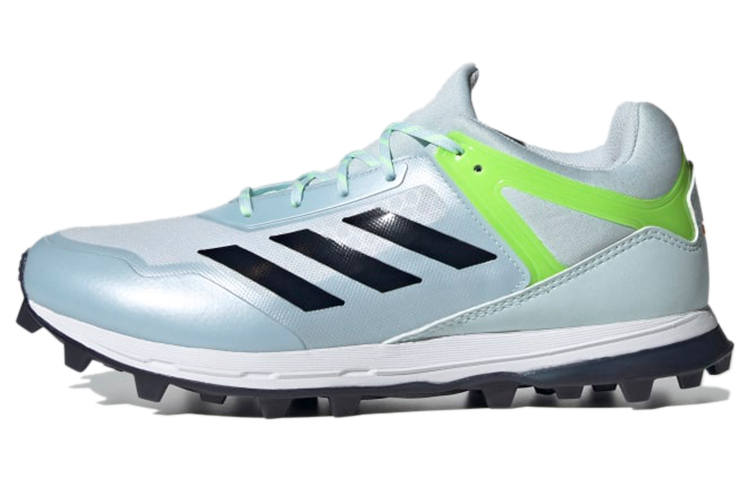 Adidas Adidas Fabela Zone Synthetic Leather Breathable Low top Running Shoes Women's Blue Black