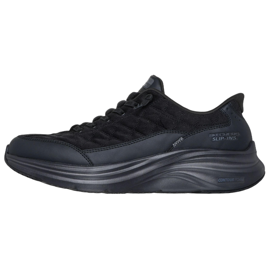Skechers Contour Foam Cozy Fit Breathable Casual Shoes Men's Black